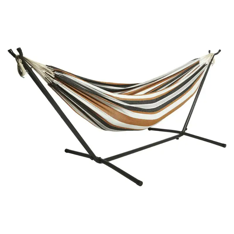 

Double Hammock Combo with Carry Bag and Stand - Saharan Nights Pattern