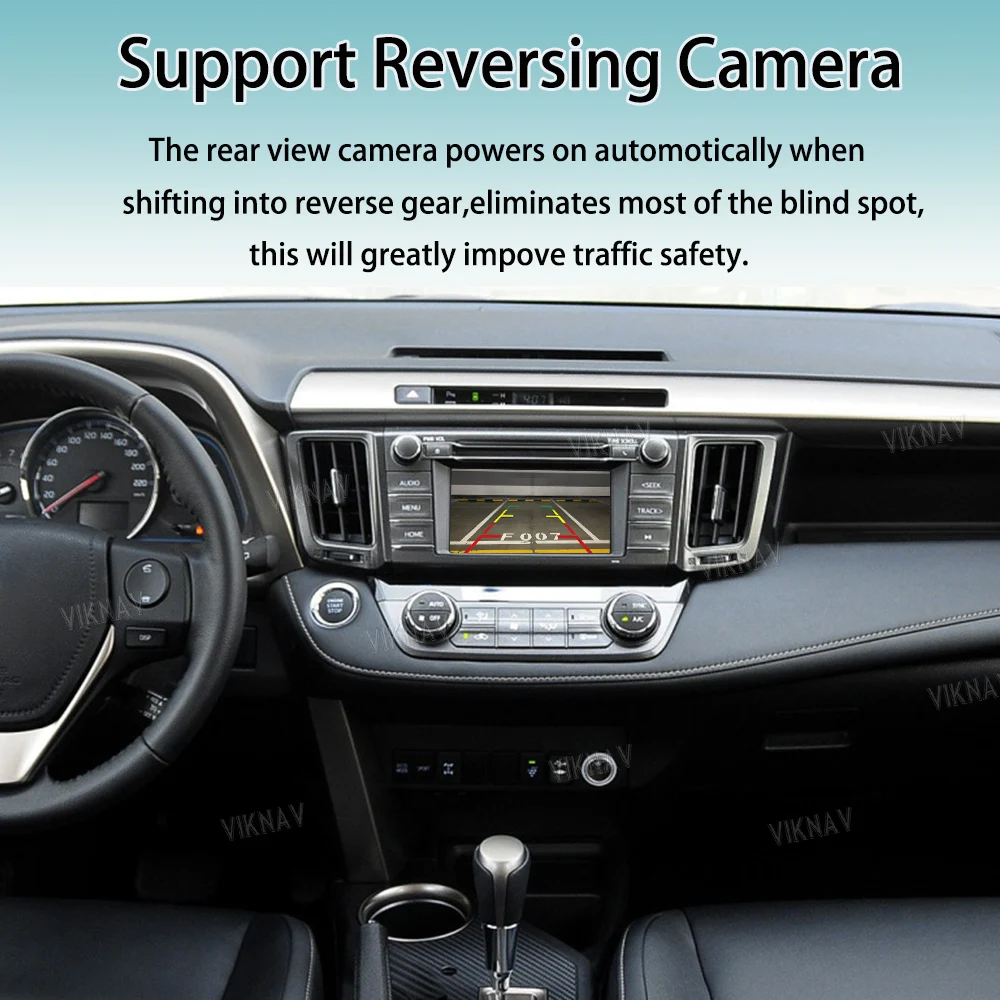 Фото Система Viknav Linux для Toyota RAV4 2013-2018, новейший интерфейс декодера LVDS Navi, мультимедиа, беспроводной CarPlay, Android Auto №4