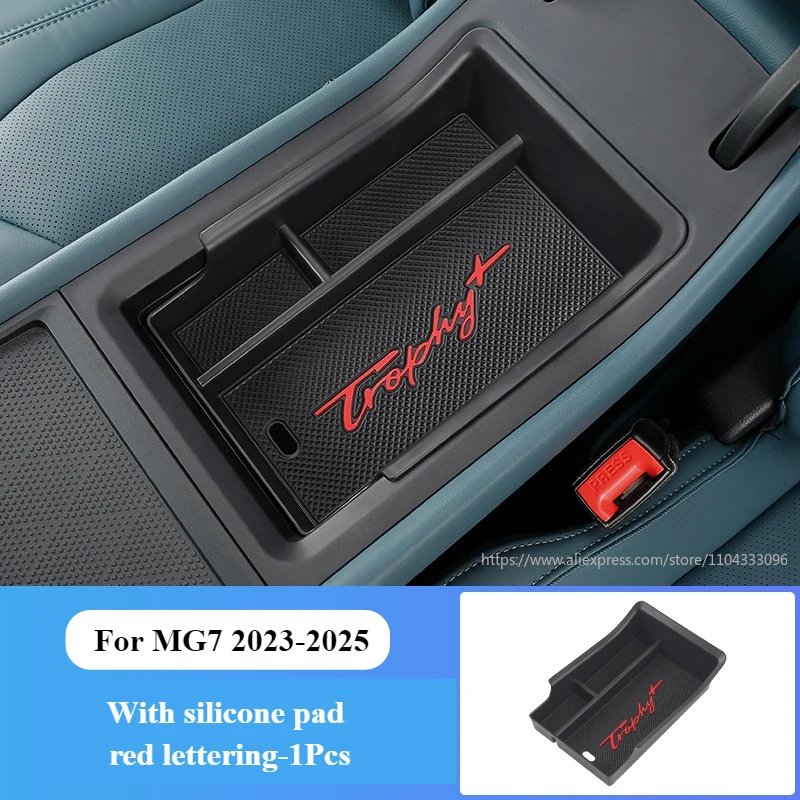 

Для MG7 MG 7 2025 2024 2023, подлокотник, ящик для хранения, консоль, держатель для перчаток, классификационный ящик для хранения аксессуаров MG7