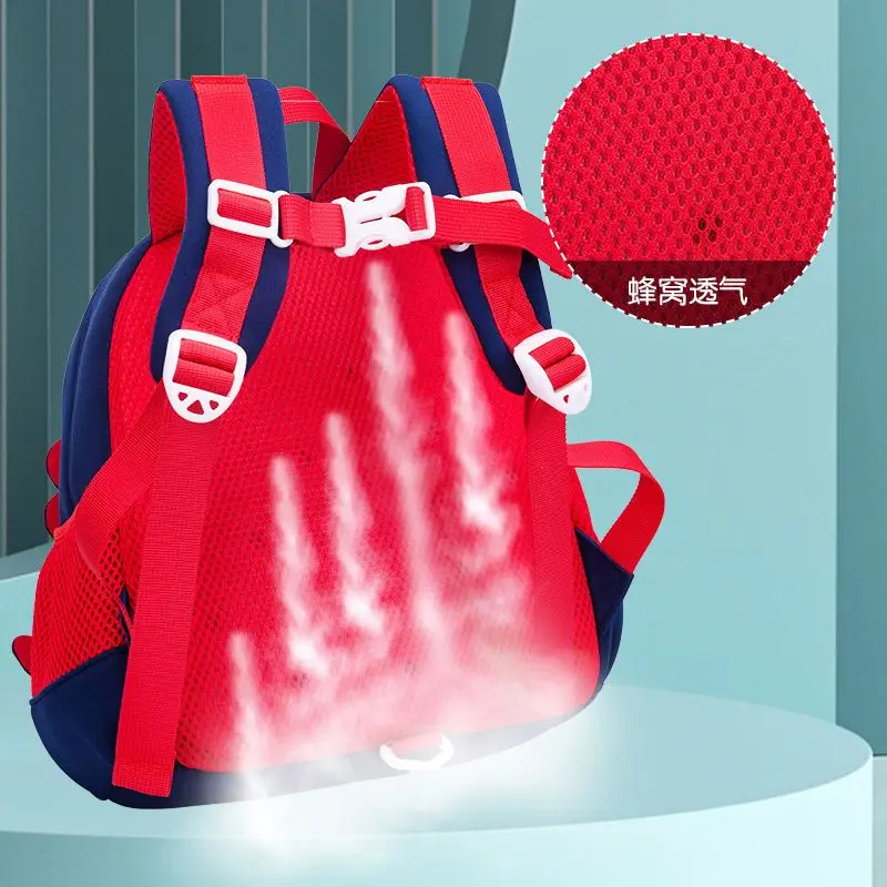 Kindergarten Cute Cartoon Kids Dinosaur SchoolBags Trendy Waterproof Backpack Boy Outdoor Travel Backpack