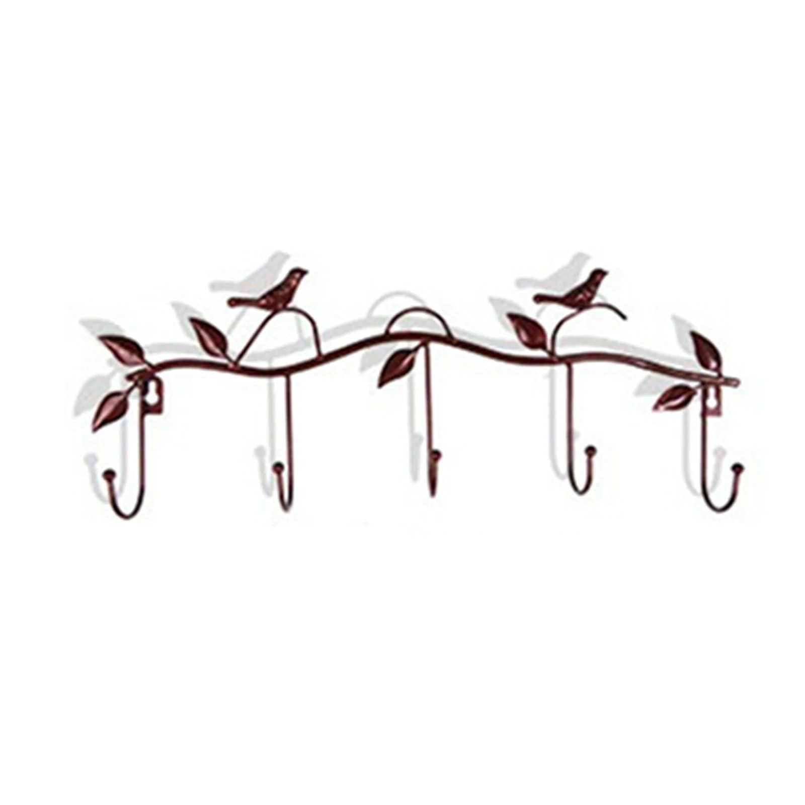 

Birds Metal Wall Coat Rack And Hat Rack Multi-Function Mounted Hook Hangers For Livingroom Bedroom