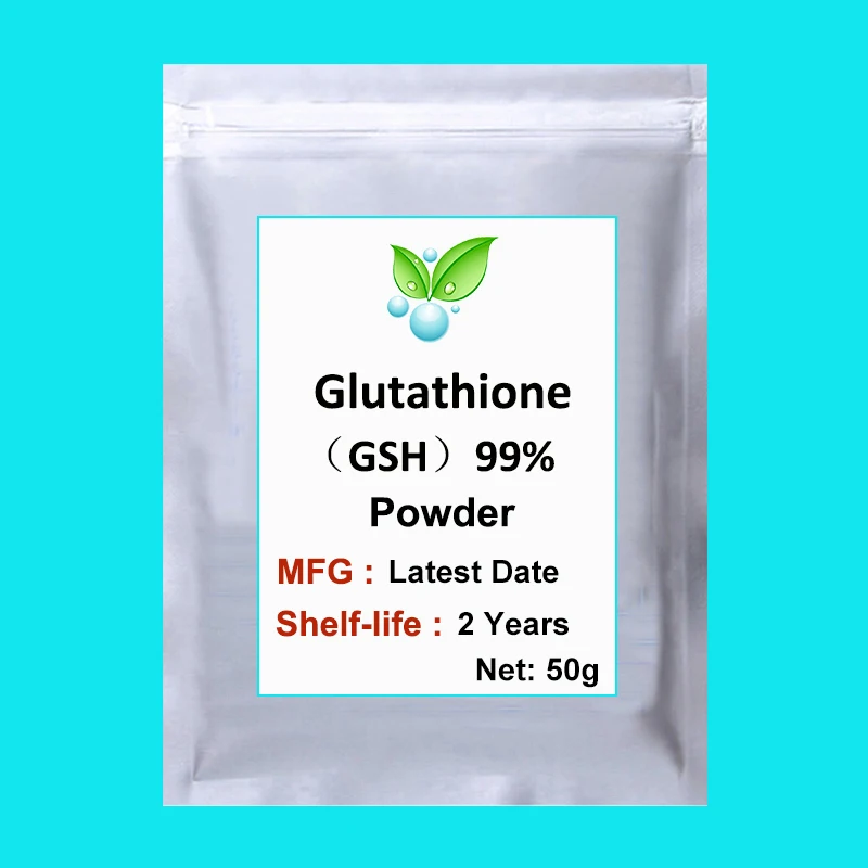 

99% Glutathione Powder Glutathion for Body GSH Powder Skin Whitening Dark Black Skin Lightening Spots Supplement Food Grade