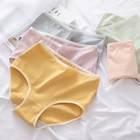 2022 new women cotton underwear seamless panties sexy panty female breathable solid color underpants girls lingerie briefs xxl