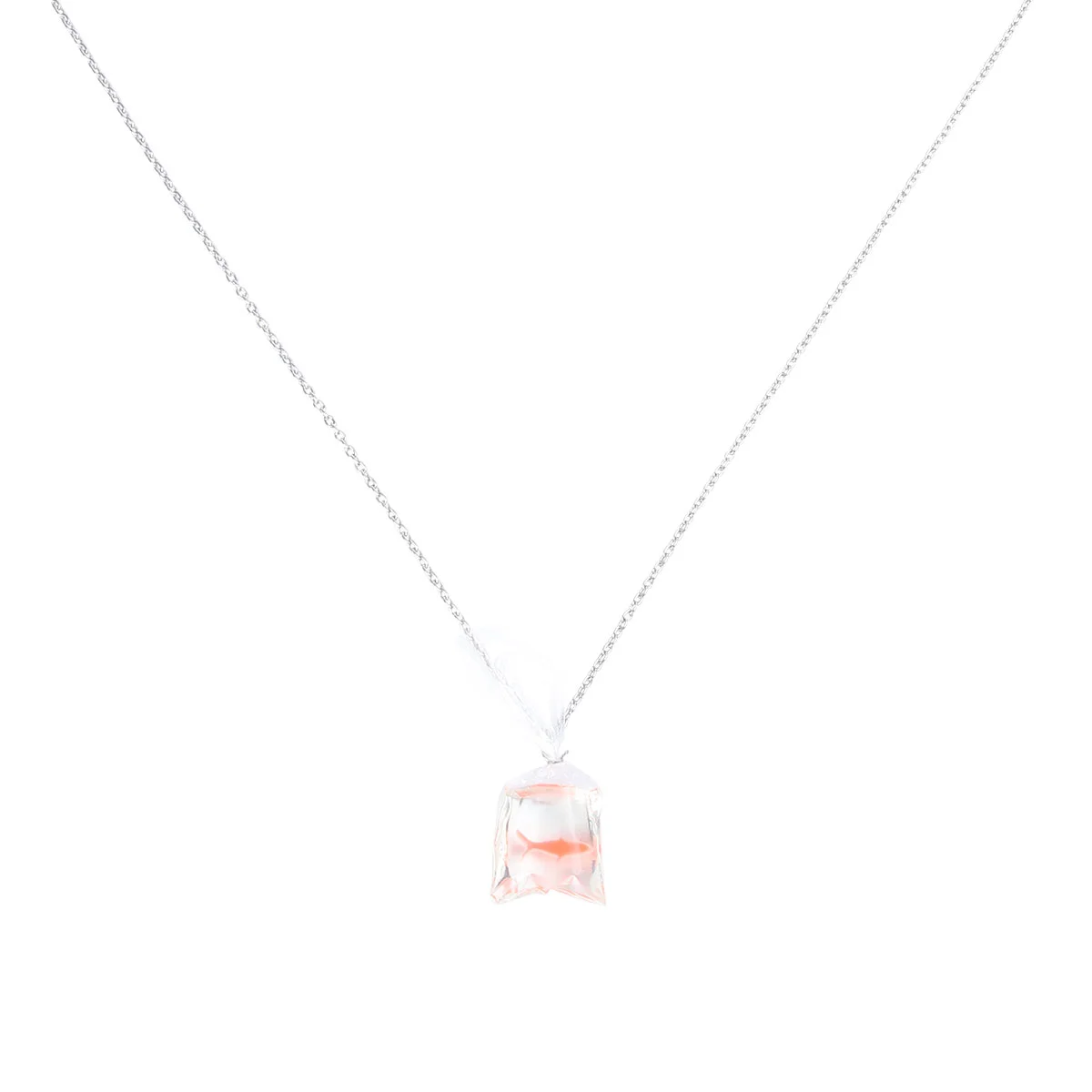 

Goldfish Necklace Water Bag Pendant Japanese Pendant Necklace Fashion Jewelry for Kids Men