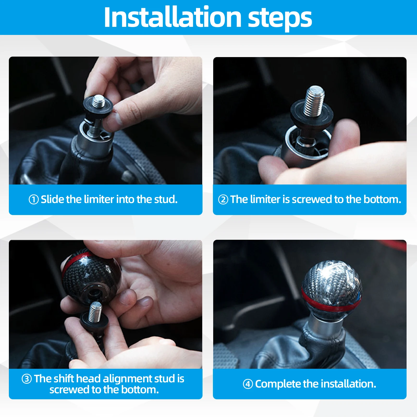 Ограничитель головки переключения передач адаптер джойстик подходит для M10 * 1 5