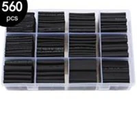 560pcsset polyolefin shrinking assorted heat shrink tube wire cable insulated sleeving tubing set 21 waterproof pipe sleeve