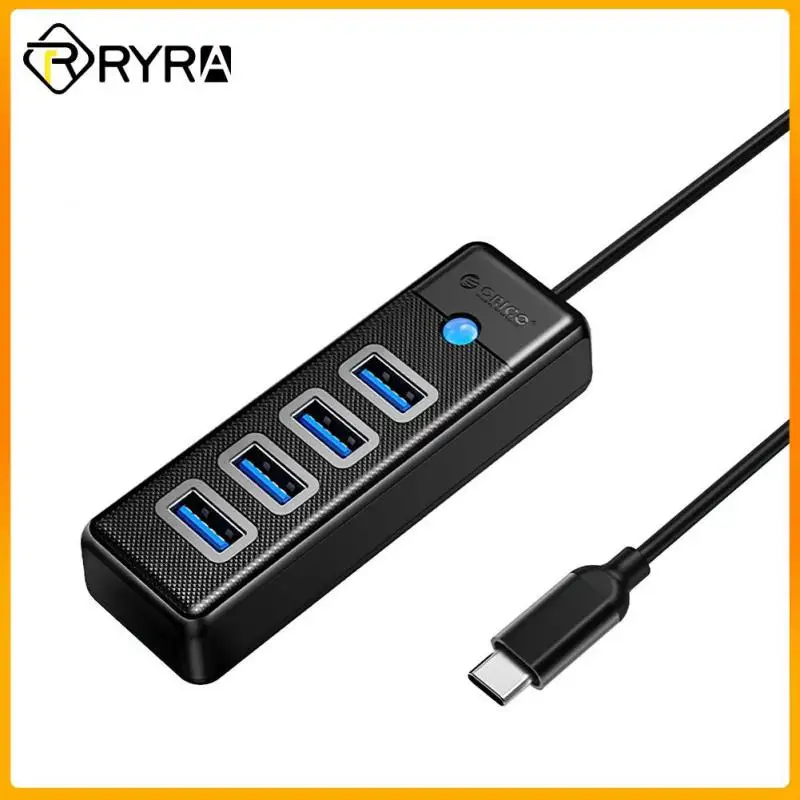 

RYRA 4 порта 2,0 3.0 Φ мультиразветвитель USB-адаптер, расширенный кабель для настольного ПК, ноутбука, адаптер