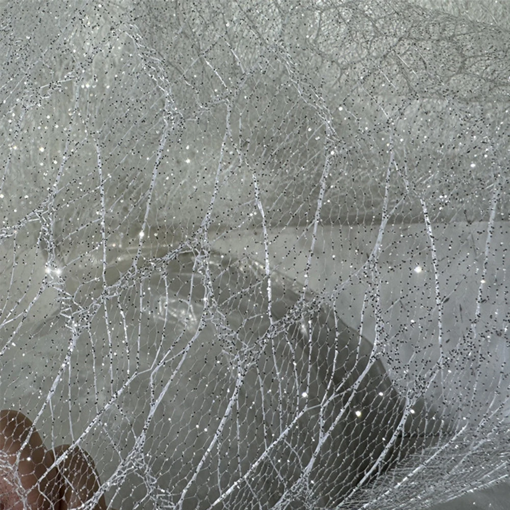 Серебряная блестящая стандартная сетка для моделирования Жесткая марлевая