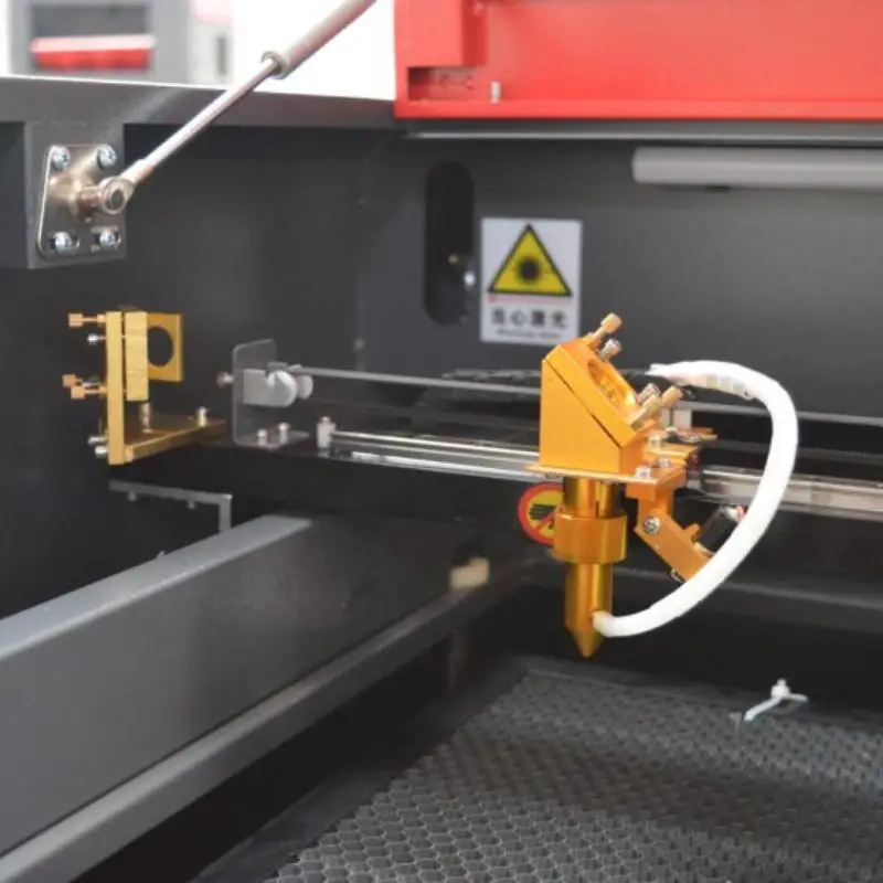 50W Co2 лазерный гравировальный станок для резки фанеры древесины стекла бумаги