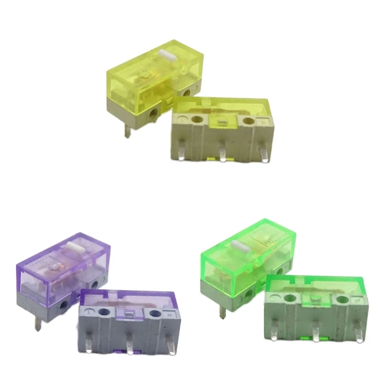 2 шт. микропереключатели Huano 120 миллионов кликов для игровой мыши 3 контакта