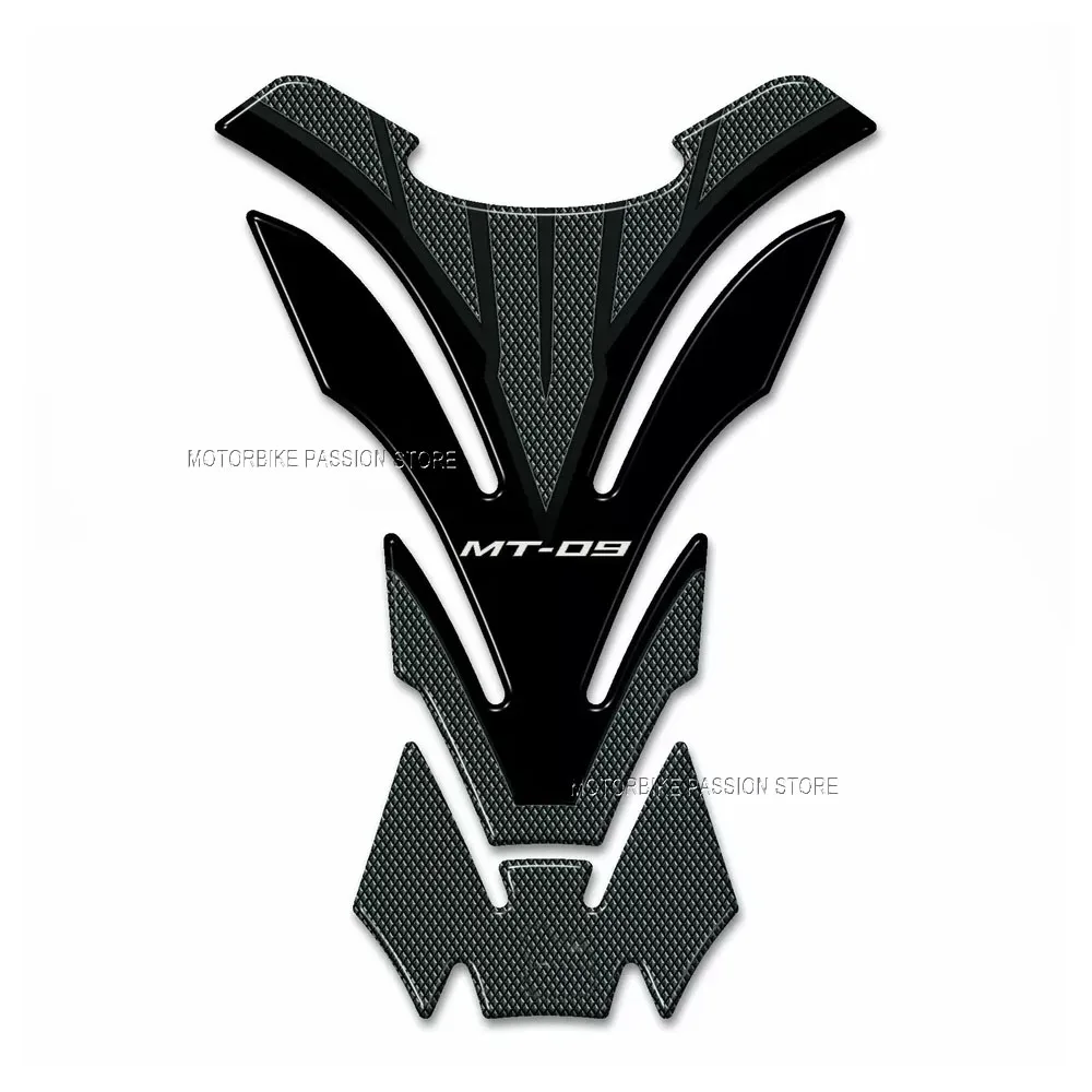 

Для Yamaha MT-09 MT 09 mt09 2017-2020 аксессуары для мотоциклов топливный бак 3D наклейка из смолы устойчивая настенная крышка защитный клей