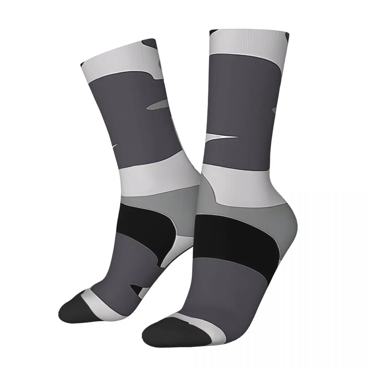 

Funny Crazy Sock for Men Grey Camo Weiner Dogg Hip Hop Vintage Dachshund Pet Dog Pattern Printed Boys Crew Sock Casual Gift