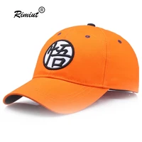 rimiut fashion unisex classic embroidery logo anime baseball caps summer autumn fishing men hats young cosplay street hat