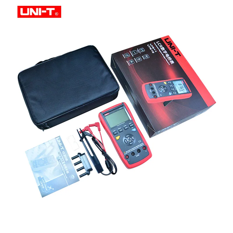 UNI-T Цифровой LCR Meter UT611 UT612 series/параллельный коэффициент качества/потеря/фазовый