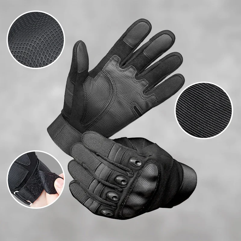 Sports Riding Gloves Full Finger Men And Women Anti-fall Touch Screen Motorcycle Four Seasons Knight Equipment Tactical Gloves enlarge