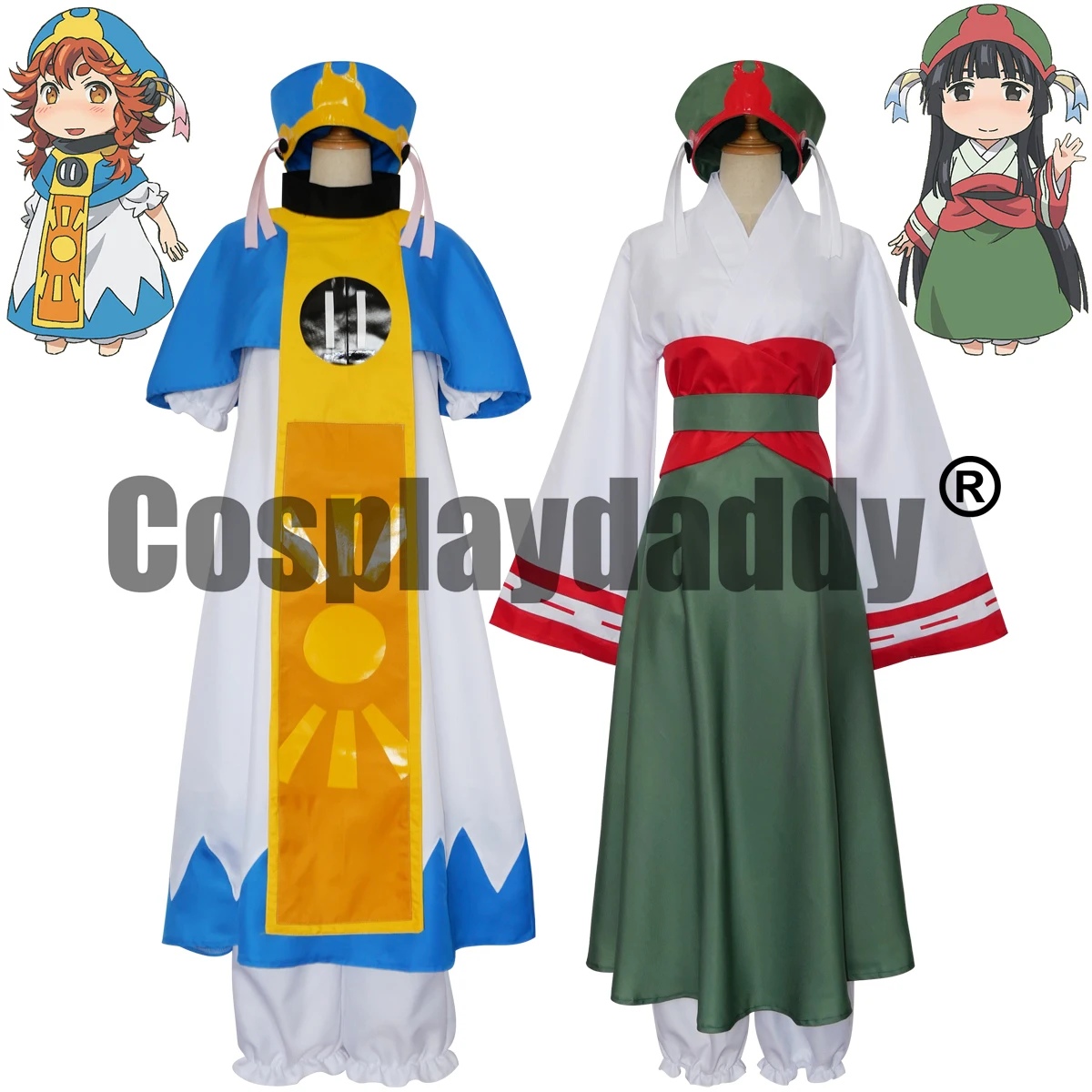 Традиционный костюм для косплея Hakumei и микочи из аниме крошечная жизнь в лесу