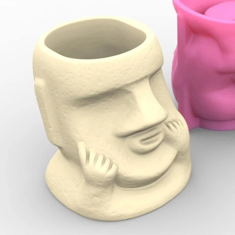 Формы для эпоксидной смолы DIY формы сочных ваз в форме фигурок цветочных горшков