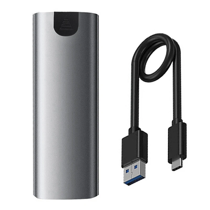 

M.6 Nvme SSD Enclosure Case 10Gbps HDD Box Nvme/NGFF Hard Disk Enclosure Case M/B/(B+M) Key Kit For 2230/2242/2260/2280 SSD