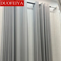 jacquard gray modern curtain for living room bedroom window screens minimalist roman blinds blackout retro fishbone curtain