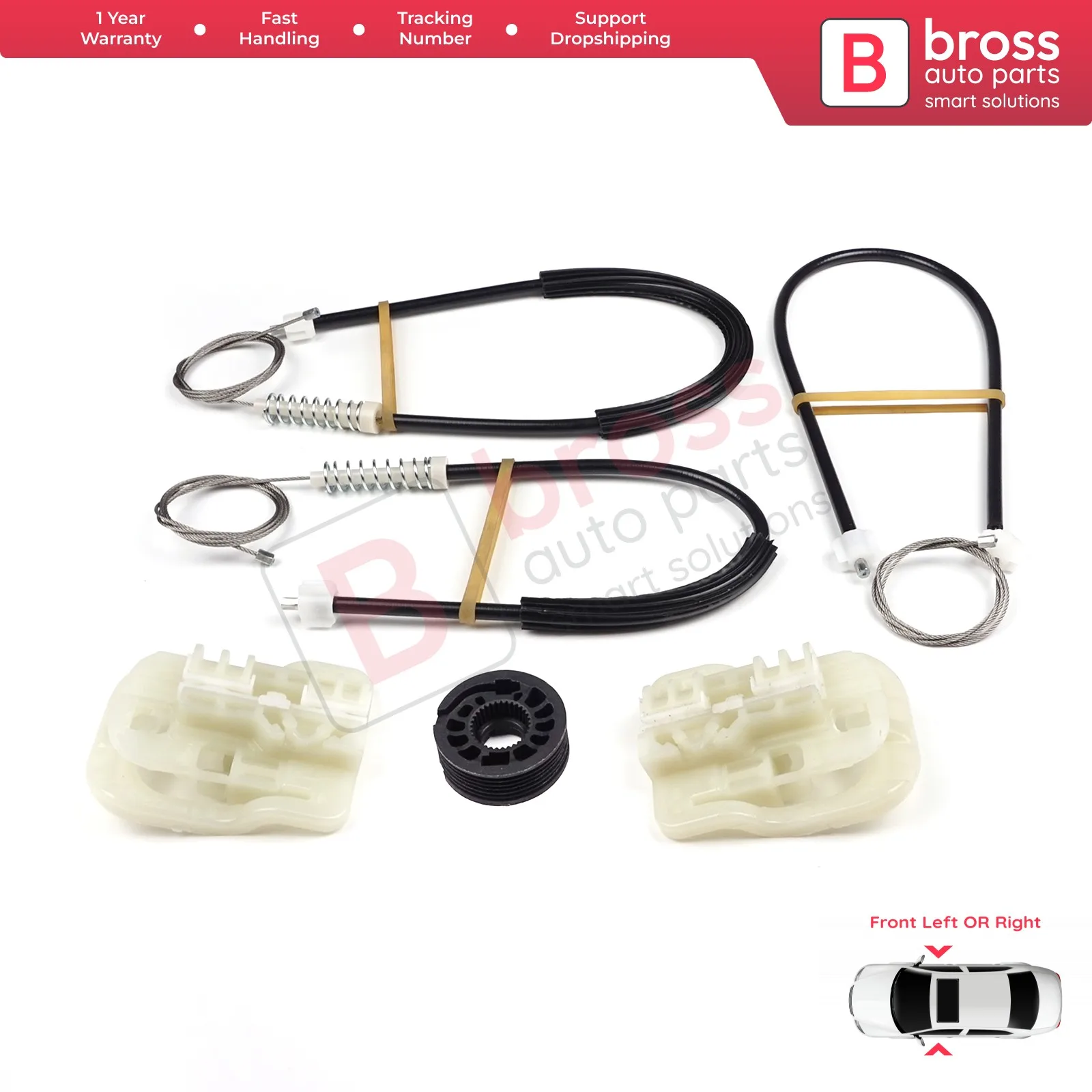 

BWR5453 электрическое электропитание, стекло, передняя дверь 5JA837461 62 5JA837461 62 для Seat Toledo MK4 Skoda Rapid 2013-2019