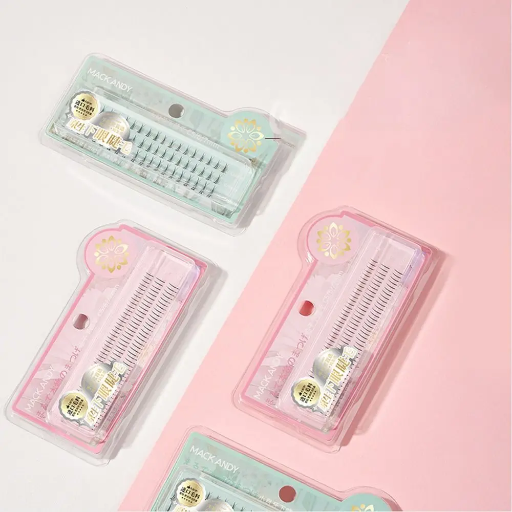 Модные мягкие нижние ресницы V-образные натуральные манга сегментированные