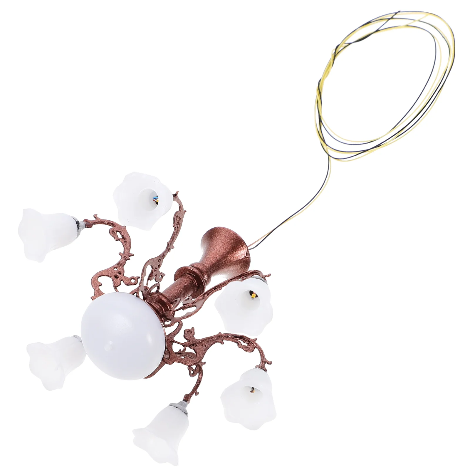 Модель люстры мини-светильник потолочный песочный стол миниатюрный декор