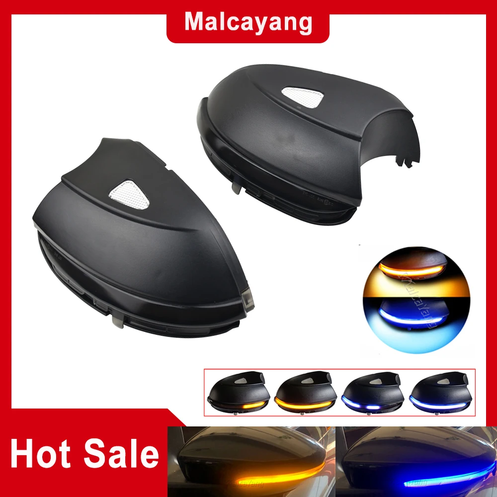 

2Pcs High End LED Side Mirror Indicator Flasher Turn Signal Lights For Volkswagen VW Passat CC B7 Scirocco Beetle Jetta MK6 EOS