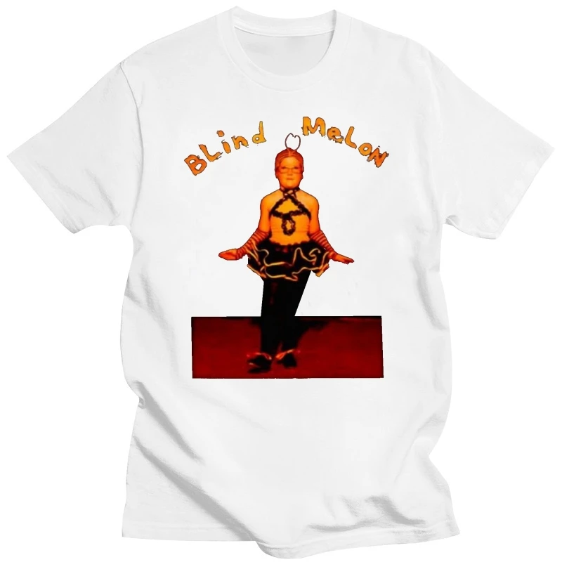 

Топы с принтом слепой дыни, футболка, футболка, большие размеры и цвета для мужчин и женщин, футболка