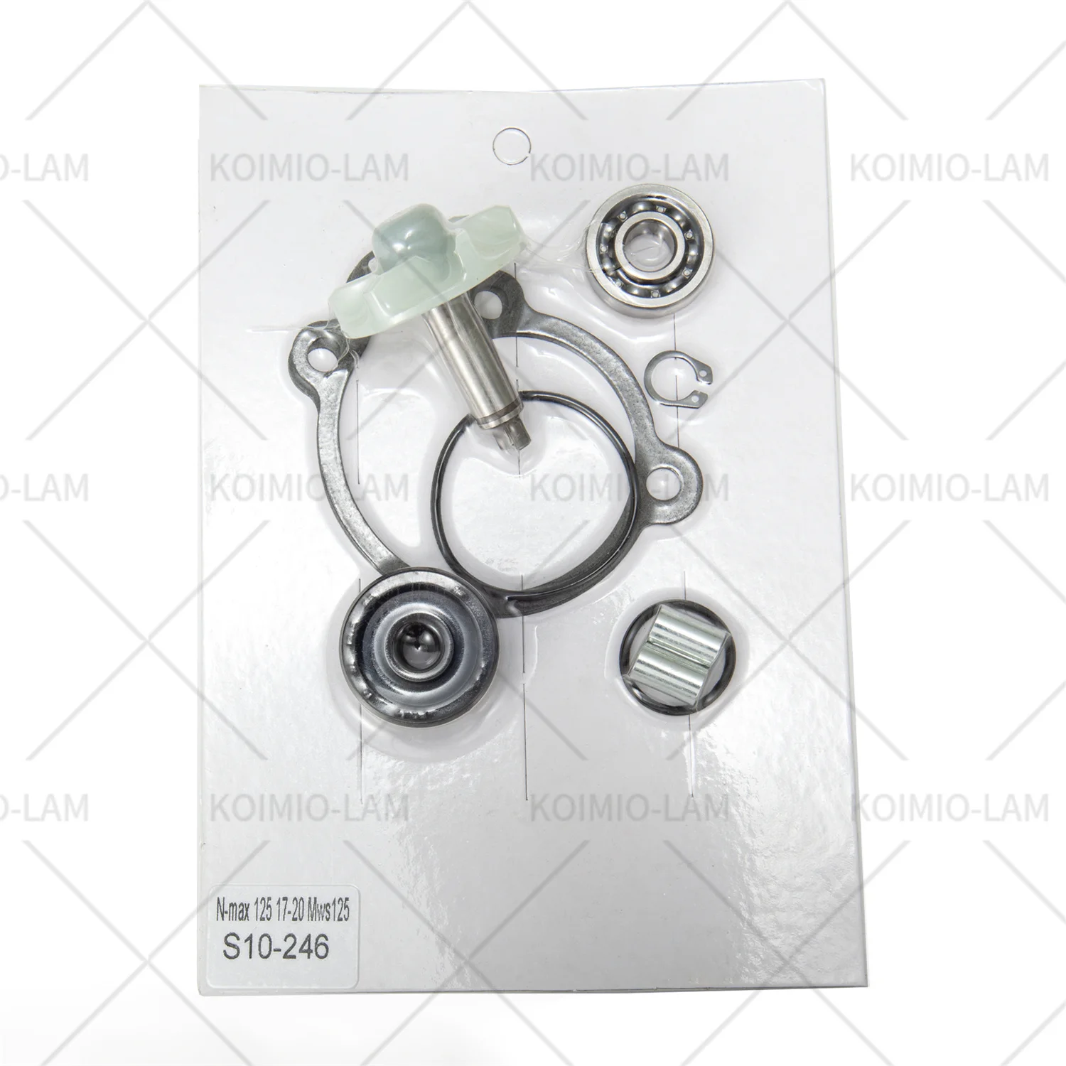 Фото Подходит для Yamaha NMAX 125 OCITO 125 NMAX150 MT125 MT15 TRICITY TRYPTIK XSR125 XSR155 YZF R125 R15, комплект уплотнений водяного насоса мотоцикла №5