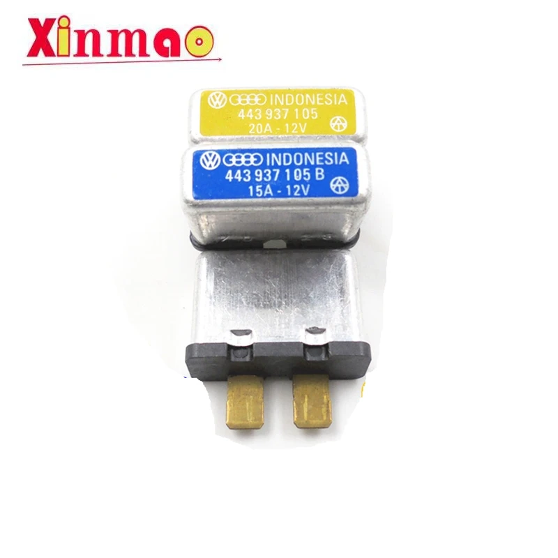 1 шт. подходит для Volkswagen Audi a4a6 термореле 443 937 105 20 / 15a-12 В Самовосстанавливающийся Предохранитель