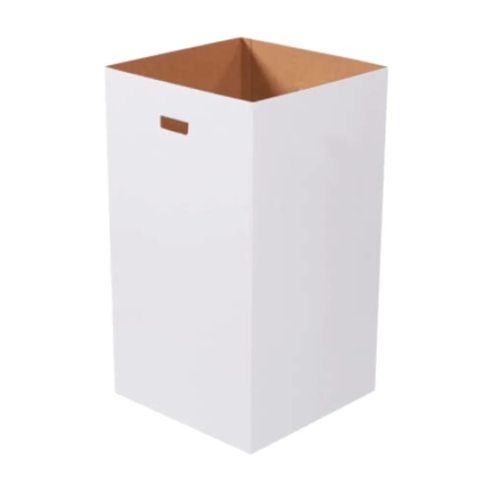 

Cardboard Trash Cans and Recycling Bins, 10-Pack | Reuseable and Disposeable Garbage Boxes Container for Party, Parties