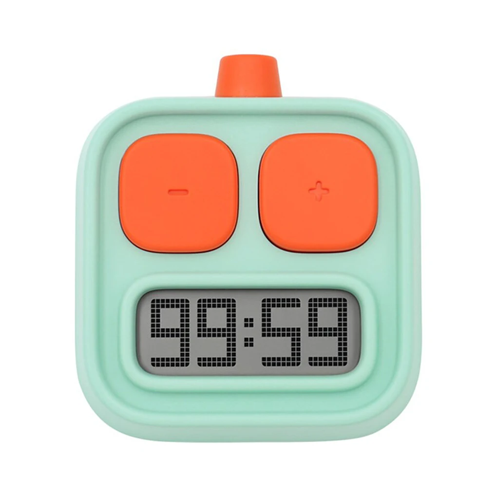 

1/2/3 LCD Display Kitchen Timer Exercising Cooking High Accuracy Countdown Studying Counter Reminder Living Room Green Red