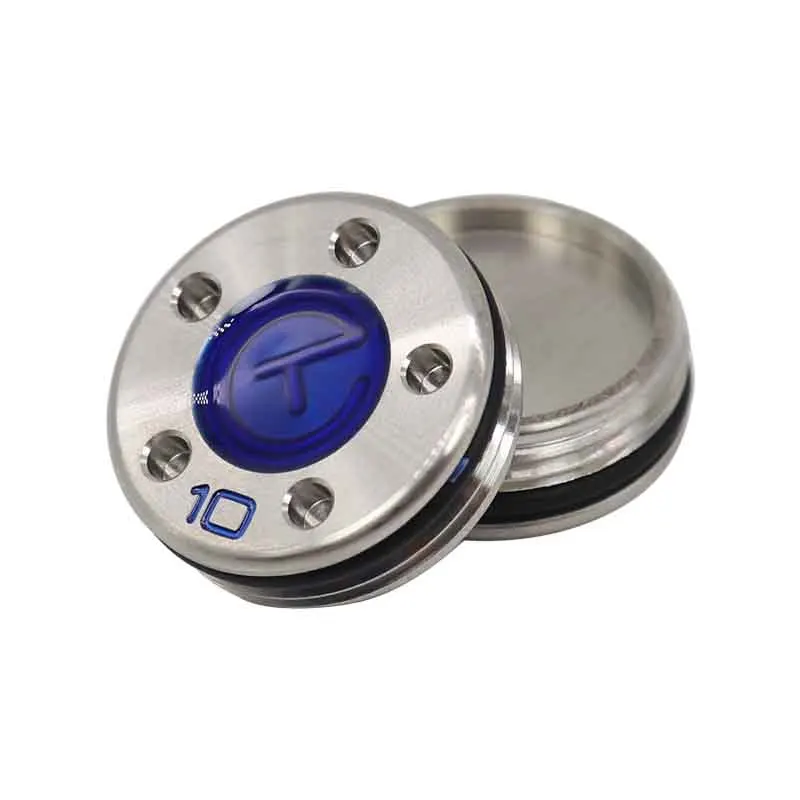 

A Pair Round T Blue Golf Putter Counterweight Screw Wrench