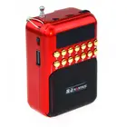 Портативный MP3-плеер для радиоприемника AM FM, стереофоны, батарея 18650 B872