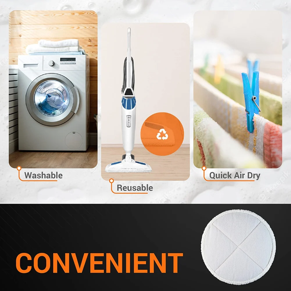 Накладка для швабры Deep Clean Bissell 2124 2039A Очистители твердого пола — моющиеся и