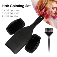 hair color dye board bowl comb brushes tool kit set salon hairdresser hair coloring set dyeing board coloring bowl tint tools