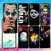 dark knight joker karta for samsung a73 a72 a71 a53 a52 a51 a42 a33 a32 a23 a22 a21s a13 a12 a03 a02 s a31 black phone case