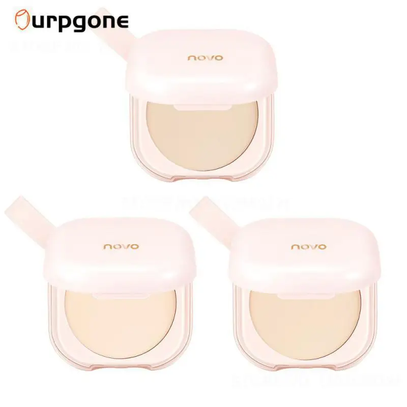 

Женская компактная Увлажняющая пудра, 3 цвета, рассыпчатая пудра с контролем жирности, пудра для макияжа, консилер для макияжа лица