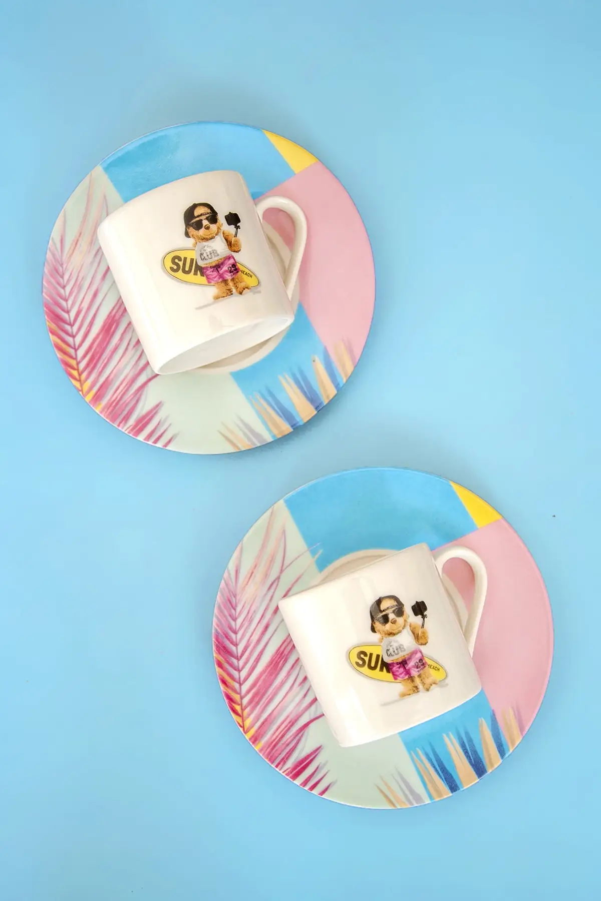 

Amazing Turkish Greek Arabic Coffee & Espresso Cup Set Beach Two Personality Coffee Cup Set