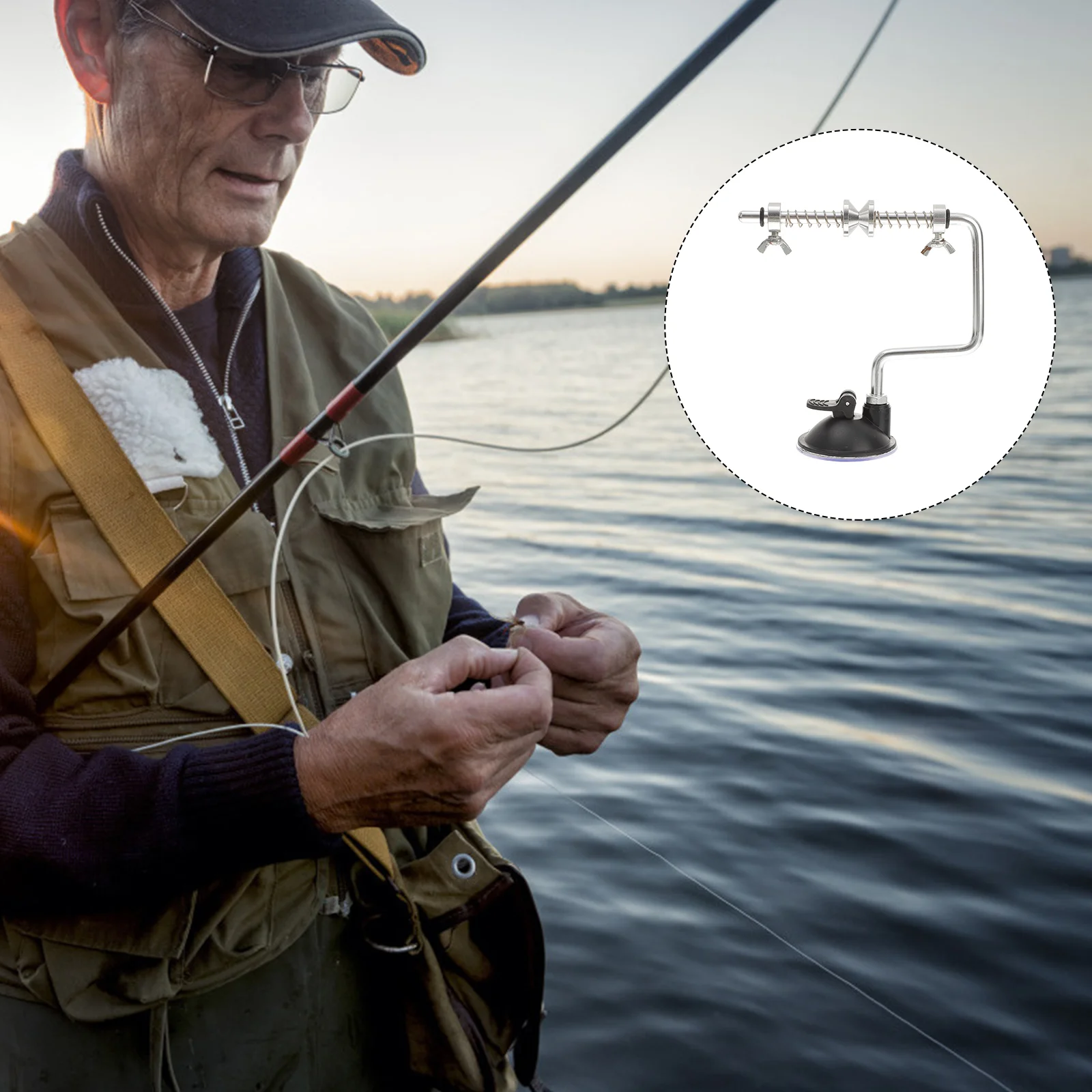 

1 Pc Fishing Line Spooling Station Fishing Reel Line Spooler Fishing Line Spooler System Professional Fishing Line Management