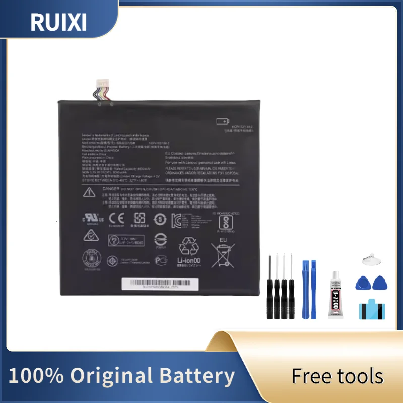 RUIXI 9000 мАч BBLD3372D8 5B10N38140 Аккумулятор для ноутбука Lenovo IdeaPad Miix 320-10ICR Miix325-10ICR 80XF000YGE