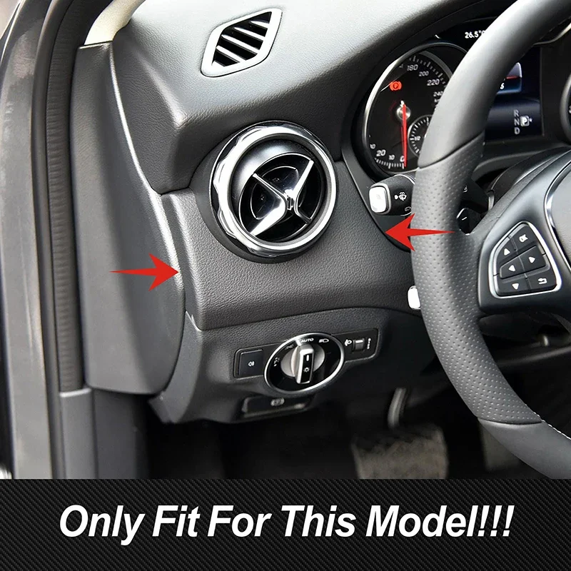 Декоративная накладка на панель центральной консоли для Mercedes Benz GLA X156 CLA C117 2013-2018