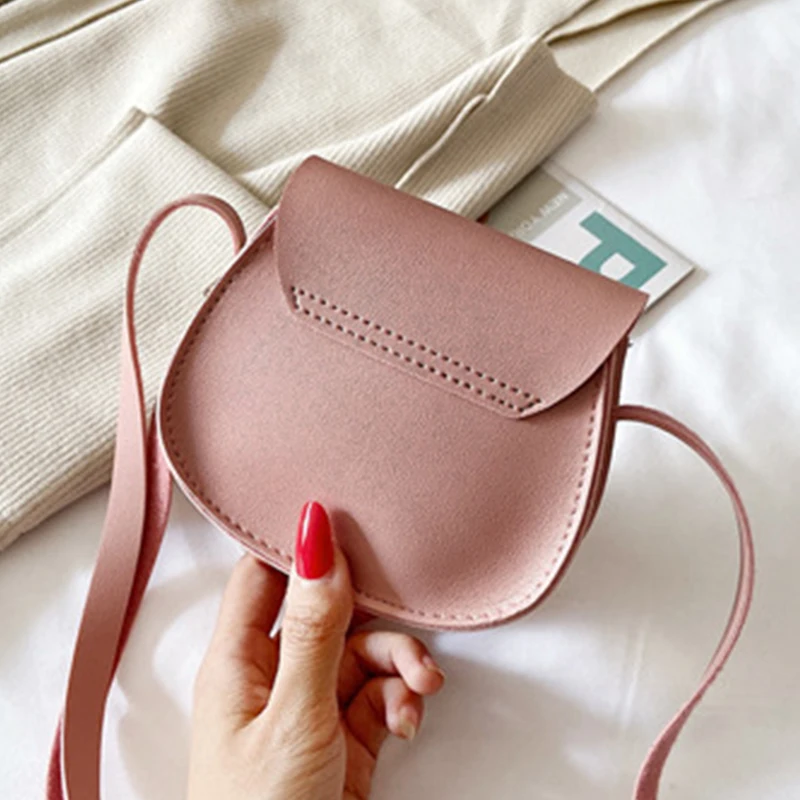 Mini Princess Accessories Kids Coin Purse Handbags Cute Girls Baby Tassel Crossbody Bags PU Leather Children Small Shoulder Bags