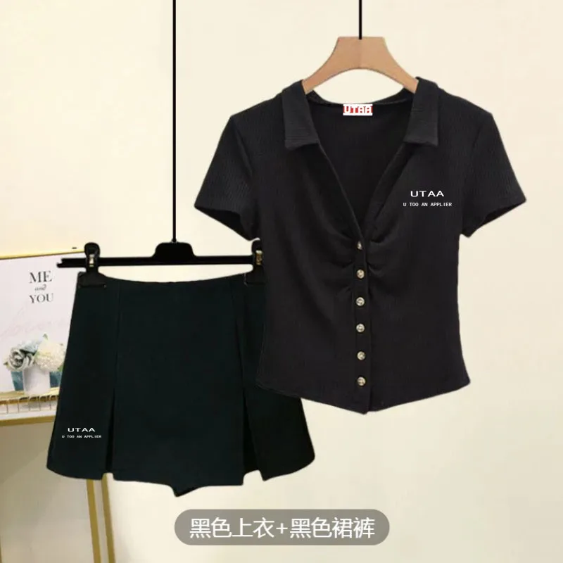 Women's Golf Apparel Golf Short Skirt Golf Shorts Golf Set 23 Women's Golf Apparel New Product Skirt Two Piece Set Women's Golf