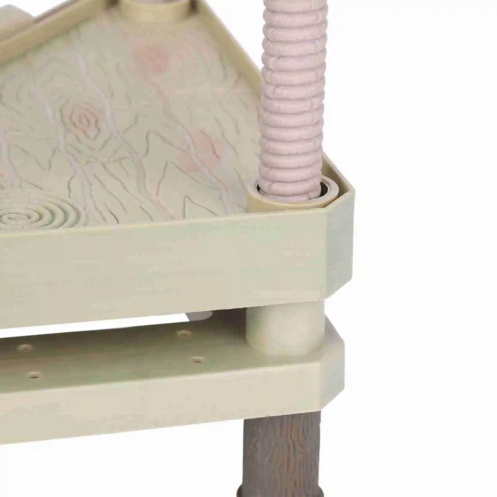 ZK20 Плавающая платформа для рептилий пирс с рампами лестницей украшение