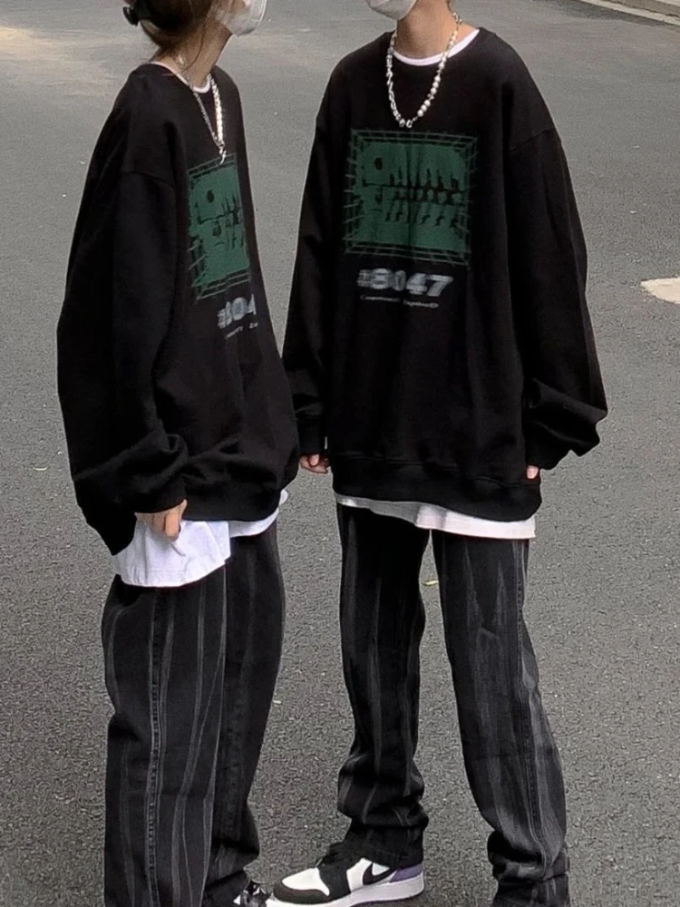 

Свитшот женский оверсайз в стиле «хиппи»