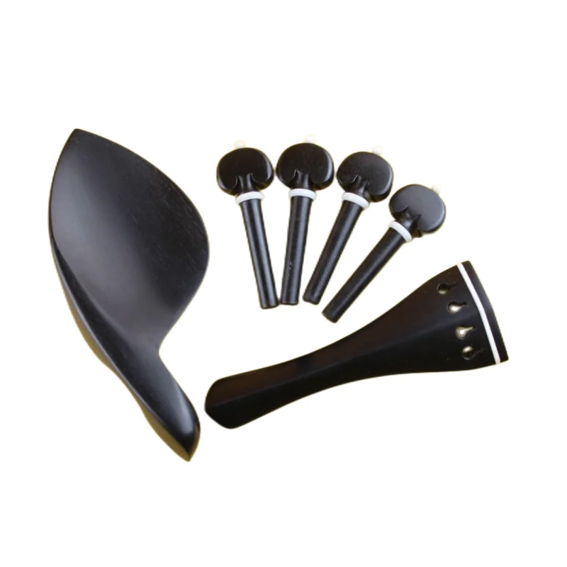 

1 комплект Топ черное дерево Luthier фитинги для скрипки Размер 4/4 очень красивые, части для скрипки