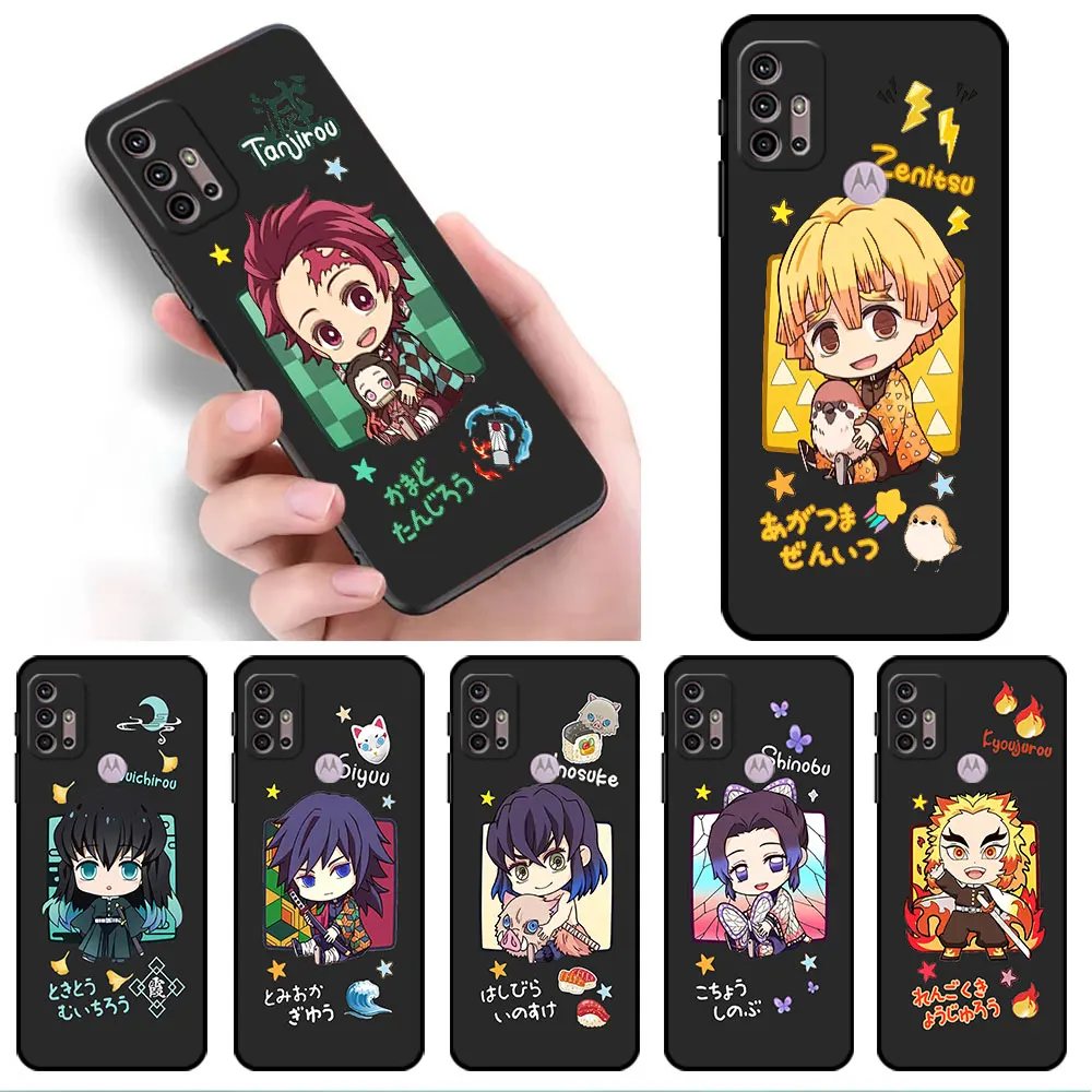 Японский милый чехол для Motorola G60 G30 Edge 30 20 One Fusion G9 Play G8 G9 Power G50 G200