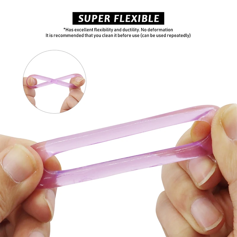 Резиновое кольцо для пениса 6 шт./компл. силиконовое эластичное с застежкой на