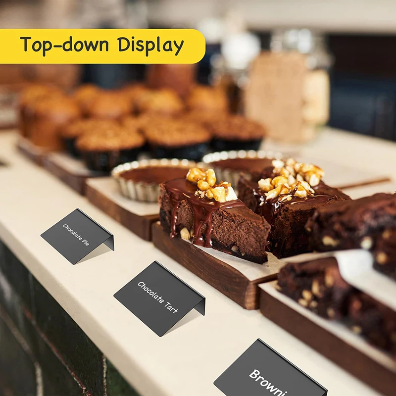 10 шт. таблички для классной доски дисплей еды этикетки шведского стола фирменный